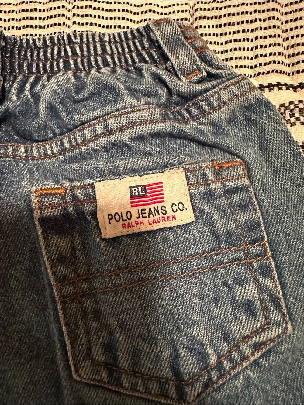 Vintage Baby Polo Ralph Lauren Denim-Excellent Condition Size 18-24M